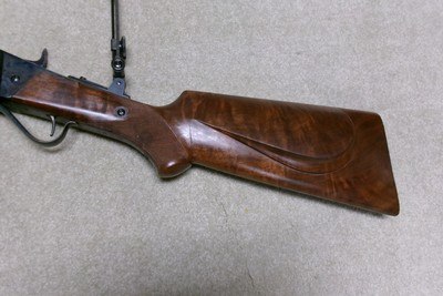 MASSIVE 15 1/2 LB FANCY CUSTOM C. SHARPS, BIG TIMBER, MT 1874 LONG RANGE .45-90 - Image 11 of 22