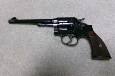 EARLY MODEL 1905 1st CHANGE M & P, WITH BOX, TARGETS ETC., #122XXX, ONLY MADE 1906-1909 - Image 2 of 17