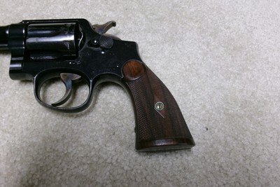 EARLY MODEL 1905 1st CHANGE M & P, WITH BOX, TARGETS ETC., #122XXX, ONLY MADE 1906-1909 - Image 11 of 17