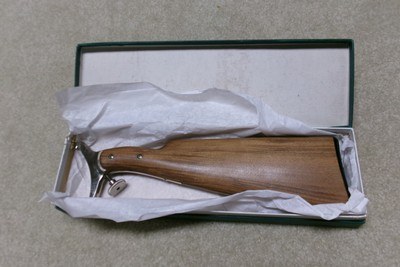ANTIQUE, NEW IN BOX EXTENSION STOCK FOR NEW MODEL No. 3 REVOLVER - Image 1 of 6
