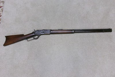 1876 45-70 OCTAGON RIFLE, #56XXX, MADE 1887 - Image 1 of 20