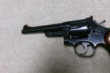 SUPERB CONDITION MODEL 1950 .44 SPECIAL TARGET (PRE-24), #S 139XXX, MADE 1954-1955 - Image 6 of 12