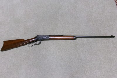 SPECIAL ORDER 1894 .38-55 RIFLE, ROUND BARREL, HALF-MAGAZINE, #397XXX, MADE 1908 - Image 2 of 21