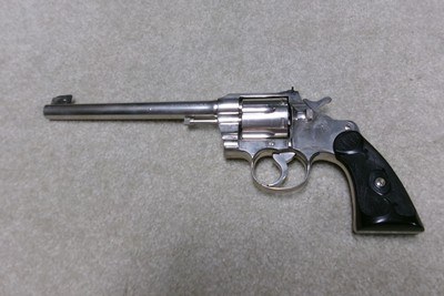 UNIQUE OFFERING: SPECIAL ORDER COLT OFFICERS MODEL .38 SP., COLT LETTER, 1924