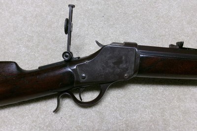1885 HIGHWALL .38-55, OCTAGON RIFLE, #49XXX, MADE 1891 - Image 3 of 22