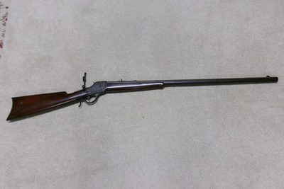 1885 HIGHWALL .38-55, OCTAGON RIFLE, #49XXX, MADE 1891 - Image 1 of 22