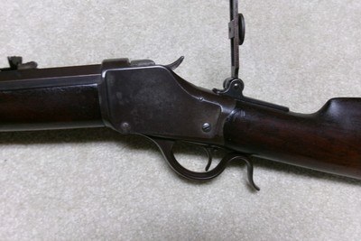 1885 HIGHWALL .38-55, OCTAGON RIFLE, #49XXX, MADE 1891 - Image 4 of 22