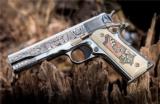 Colt 1911 .38 Super MEXICAN HERITAGE ROSE GOLD NEW TALO1 of 429 aztec jaguar Limited RARE - 1 of 1