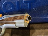 Colt TALO TEXAS Longhorn 1911 High Polish O1911C-SS-CLH 45ACP SS Gold 5