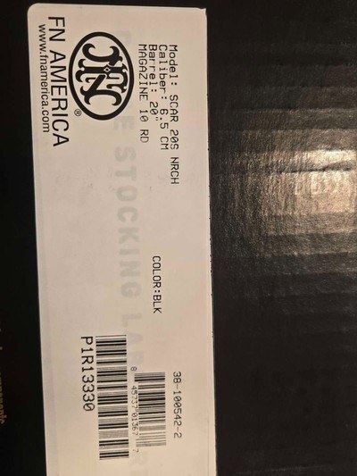 FN SCAR 20S NRCH 6.5 CREEDMOOR BLK 38-100542-2 LIMITED RARE NEW - Image 3 of 3