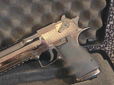 Magnum Research DESERT EAGLE .50AE BLACK NICKEL LIMITED PRODUCTION NEW RARE DE50ABKN 6