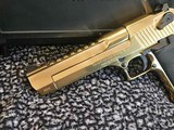 MAGNUM RESEARCH Desert Eagle 50 AE Zirconium Nitride GOLD DE50ZNBK NEW RARE - Image 3 of 9