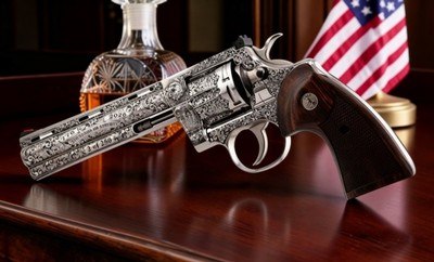 Colt 250th ANNIVERSARY 3 GUN SET PYTHON 357 KING COBRA .22 1911.45 1 OF 250 COLLECTOR LIMITED EDITION COMMEMORATIVE TALO RARE - Image 3 of 14