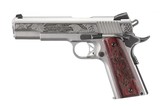 Ruger 16707 SR1911 250th Anniversary 45 8+1 5in Stainless LIMITED ENGRAVED EDITION - Image 6 of 6
