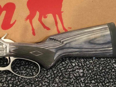 NEW, CUSTOM ENGRAVED, Marlin 1895 Trapper Buffalo .45-70 Govt. 1 of 300 LIMITED EDITION COMMEMORATIVE RARE COLLECTOR - Image 3 of 10