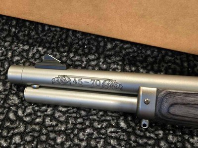 NEW, CUSTOM ENGRAVED, Marlin 1895 Trapper Buffalo .45-70 Govt. 1 of 300 LIMITED EDITION COMMEMORATIVE RARE COLLECTOR - Image 5 of 10