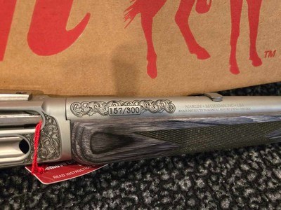 NEW, CUSTOM ENGRAVED, Marlin 1895 Trapper Buffalo .45-70 Govt. 1 of 300 LIMITED EDITION COMMEMORATIVE RARE COLLECTOR - Image 8 of 10