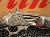 NEW, CUSTOM ENGRAVED, Marlin 1895 Trapper Buffalo .45-70 Govt. 1 of 300 LIMITED EDITION COMMEMORATIVE RARE COLLECTOR - Image 6 of 10