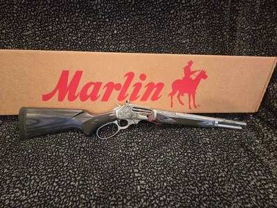 NEW, CUSTOM ENGRAVED, Marlin 1895 Trapper Buffalo .45-70 Govt. 1 of 300 LIMITED EDITION COMMEMORATIVE RARE COLLECTOR - Image 7 of 10