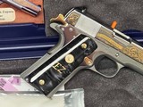 Colt 1911 Government ZAPATA 38 Super TALO Exclusive O1911C-SS38-TYL COLLECTOR ENGRAVED LIMITED RARE COMMEMORATIVE - Image 6 of 7