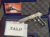 Colt 1911 Government ZAPATA 38 Super TALO Exclusive O1911C-SS38-TYL COLLECTOR ENGRAVED LIMITED RARE COMMEMORATIVE - Image 4 of 7