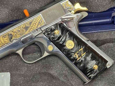 Colt 1911 Government ZAPATA 38 Super TALO Exclusive O1911C-SS38-TYL COLLECTOR ENGRAVED LIMITED RARE COMMEMORATIVE - Image 2 of 7