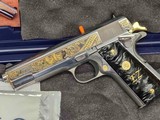 Colt 1911 Government ZAPATA 38 Super TALO Exclusive O1911C-SS38-TYL COLLECTOR ENGRAVED LIMITED RARE COMMEMORATIVE - Image 1 of 7