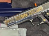Colt 1911 Government ZAPATA 38 Super TALO Exclusive O1911C-SS38-TYL COLLECTOR ENGRAVED LIMITED RARE COMMEMORATIVE - Image 3 of 7