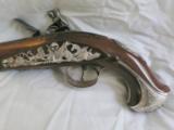 US Historical Society George Washington Silver Mounted Flintlock Pistols - 2 of 16