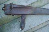 Canadian North West Mounted Police early Snider carbine scabbard for English rigged saddle- 3 of 15