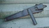 Canadian North West Mounted Police early Snider carbine scabbard for English rigged saddle
- 2 of 15