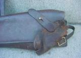 Canadian North West Mounted Police early Snider carbine scabbard for English rigged saddle
- 11 of 15