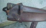Canadian North West Mounted Police early Snider carbine scabbard for English rigged saddle
- 4 of 15