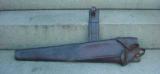 Canadian North West Mounted Police early Snider carbine scabbard for English rigged saddle- 1 of 15