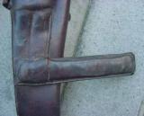Canadian North West Mounted Police early Snider carbine scabbard for English rigged saddle
- 8 of 15
