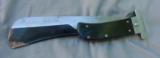 World War II Pacific theatre paratrooper or Pilot Survival Cattaraugus folding machete with original blade protector - 1 of 6