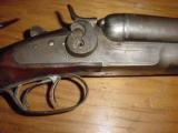 Late 1870s to 1880s Double hammer cut down shotgun, 18 inch bbls, 12 gauge - Stevens - 10 of 10