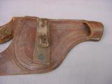 Old west skeleton style shoulder Holster made by A.L. FURSTNOW/MILES CITY MONT. - 2 of 5