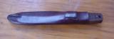 Excellent Russell, Green River Works, saw toothed top knife with original exc. leather sheath - 5 of 5
