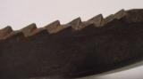 French or Russian Forrestry Sword with double row of teeth on top Crimean War (1853-1856 - 4 of 10