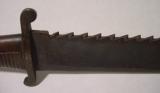 French or Russian Forrestry Sword with double row of teeth on top Crimean War (1853-1856 - 8 of 10