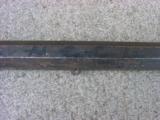 Wheelock rifled octagonal barrel ca. 1650 33 inches long, 1-1/4 across flats, VG+ Condition - 9 of 10