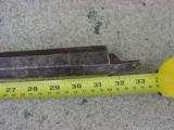 Wheelock rifled octagonal barrel ca. 1650 33 inches long, 1-1/4 across flats, VG+ Condition - 2 of 10