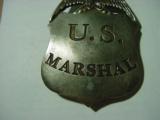 Authentic old West 1870s-1880s US Marshall’s badge made of coin silver - 3 of 5