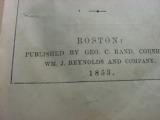 “History of the Indians of North and South America” by C___ net Basher published Boston 1853 - 8 of 8