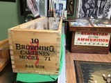 Browning Model 71 Carbine Crate - 3 of 11
