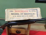 Winchester Model 37 12 gauge 30 inch Barrel in a picture box - 13 of 14
