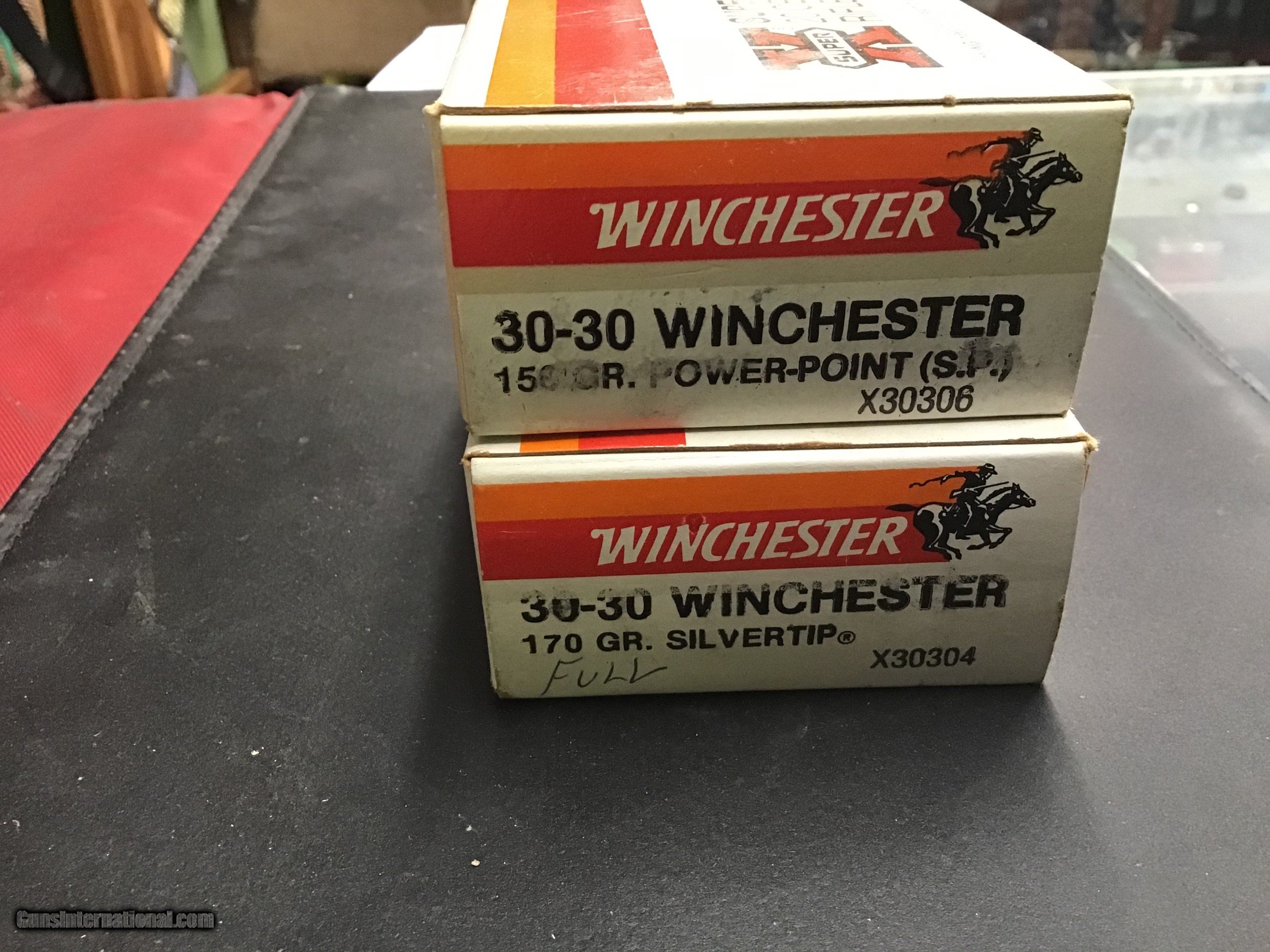 Winchester Super X 30-30 170gr. Silver tip and 150gr. Power Point ( SP ...