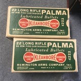 Remington 22 Long Rifle PALMA (6222) Remington 22 Long Rifle (R17L)
2 Boxes of Each - 7 of 15