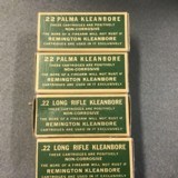 Remington 22 Long Rifle PALMA (6222) Remington 22 Long Rifle (R17L)
2 Boxes of Each - 11 of 15